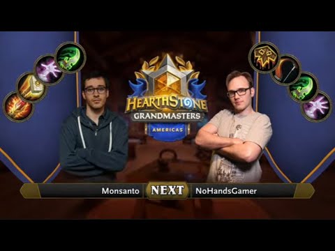Monsanto vs NoHandsGamer | 2021 Hearthstone Grandmasters Americas | Decider | Season 2 | Week 1