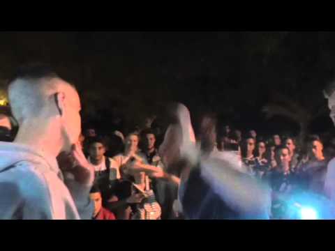 Zasko and Luisaker vs Mr. Ego and Rondador Nocturno Final Pau battle full rap in the park