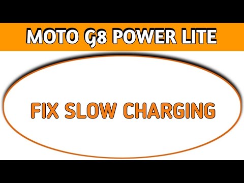 how to fix slow charging problem in Moto G8 power lite, mobile slow charging hota hai