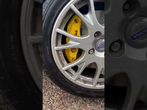 Evo 1-3 Brembo big brake kit on the Volvo, bolt str8 on. #shorts