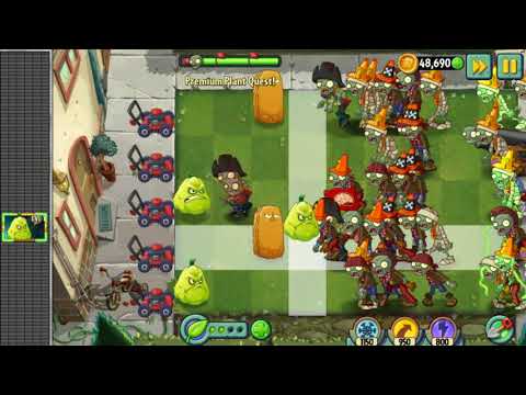 Plants vs zombies 2 Epic Quest Premium Seeds Squash All Steps 1 To 6 Walkthrough Walkthroug