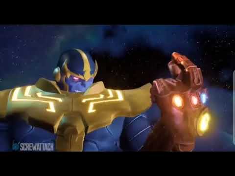 Thanos VS Darkseid DEATHBATTLE! Fight Only