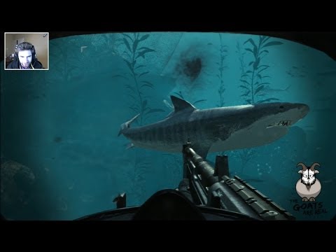 Call of Duty : Ghosts Walkthrough Part 11 "UnderWater, FIGHTING SHARKS!"