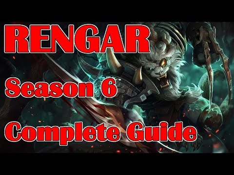 League of Legends Full Rengar Guide | Season 6 | Patch 5.24