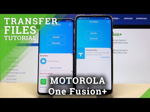 Transfer All Contacts, Photos and Apps to new Motorola One Fusion+ with CLONEit App