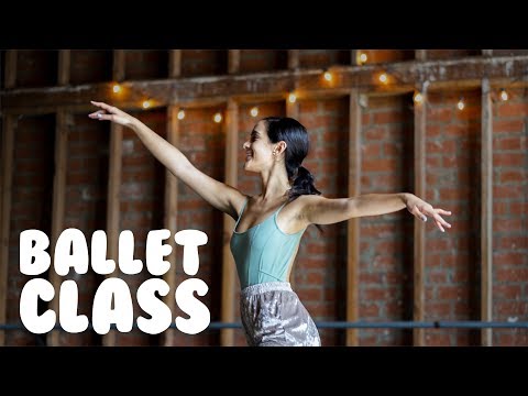 Ballet Class For Beginners | How To Do Simple Ballet Moves With @trainwithkendall