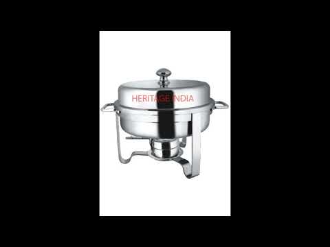 Chafing Dish Round Roll Top