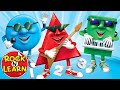 Colors, Shapes & Counting | Preschool Learning | Rock 'N Learn