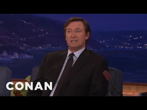 Wayne Gretzky’s Father Built Him A Backyard Skating Rink | CONAN on TBS