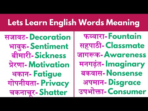 Lets Learn 220 ENGLISH Words Meaning | Speaking Practice इंग्लिश सीखे #englishlearning
