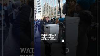 Download lagu WATCH: USAID Workers Clear Out Their Offices mp3