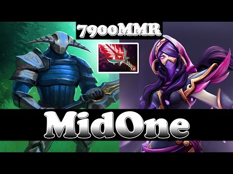 MidOne 7900 MMR Plays Templar Assassin And Sven - Ranked Match Gameplay - Dota 2