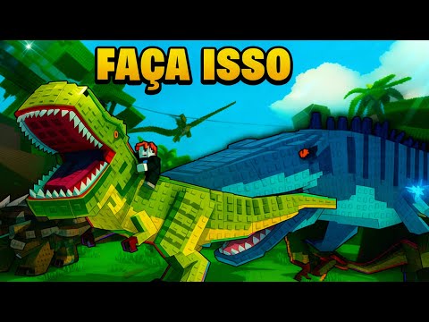 🦖 COMO FARMAR OVOS e DNA  no NOVO UPDATE CRETATERRA! 💥 T REX SHINE e MOSASAURUS!  Raise Animals