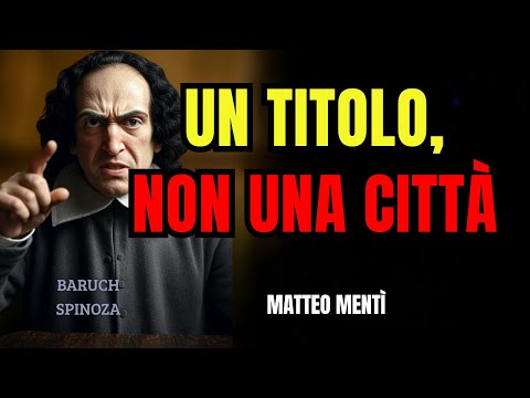 SPINOZA RIVELÒ: "NAZARENO" Era un Titolo — Non una Città (Matteo 2:23) Manipolato