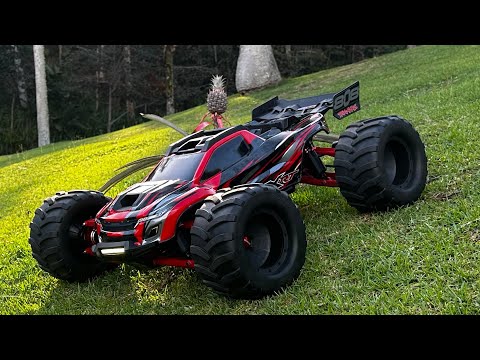Belt drive Traxxas Xrt first quick test run. Xrt build 2.0