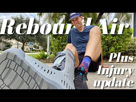 RUNNER’S SPRAINED ANKLE UPDATE plus REBOUND AIR review