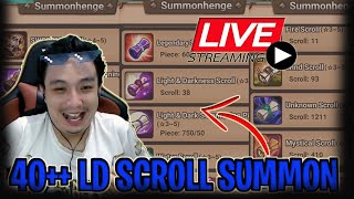 BIG SUMMON SESION WITH 40++ LD SCROLL