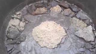 Бассейн для рыбы из бетона