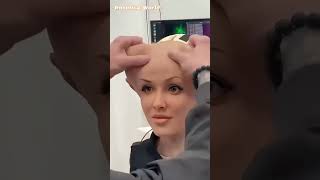 Hyper-realistic Robot at CES 2025! #robot #ai #shorts