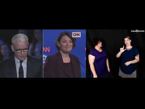 Sign1News Democratic Presidential Debates with ASL interpretation (10.15.19)