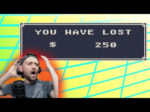 Streamer rages after losing it all in Children's Gambling game SNES [Funny Stream Highlights]