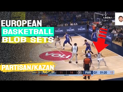 European Basketball BLOB Sets-- Partisan/Kazan