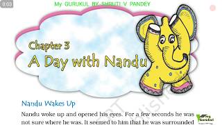 preview picture of video 'Class 4 EVS NCERT A DAY WITH NANDU'