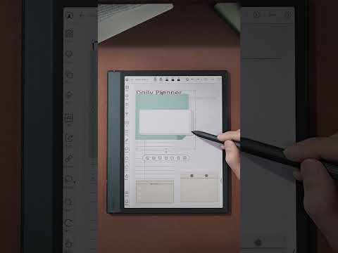 Craft your own daily planner with Note Air4 C