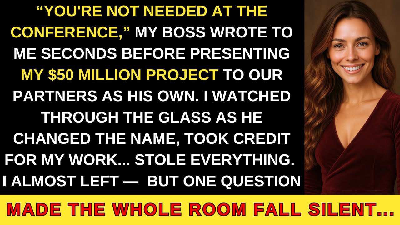 My Boss Presented My $50M Project as His Own, Until The Client Asked One Question...