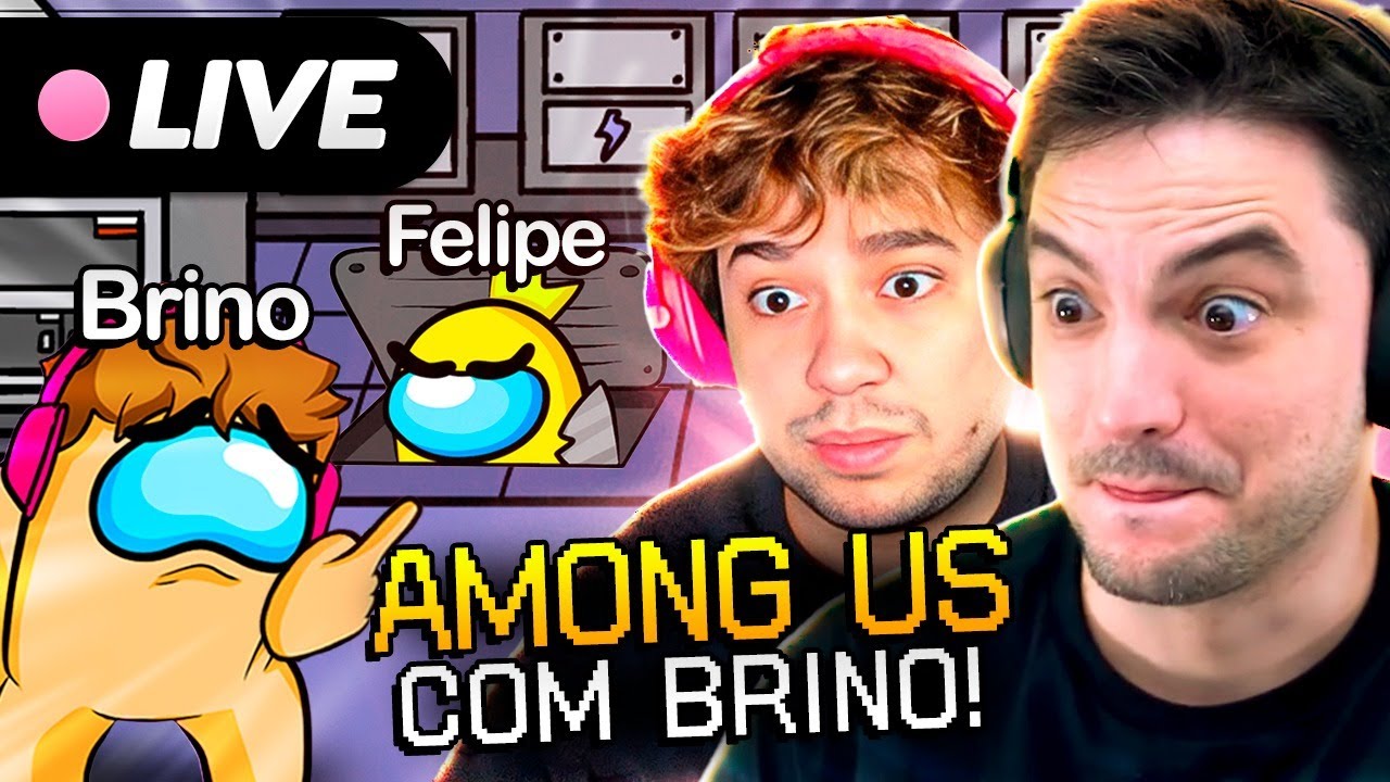 AMONG US COM BRINO E NETOLAB! [+13]