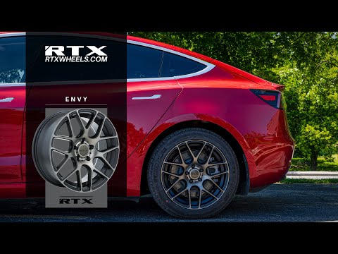 RTX WHEELS - Tesla model 3 with Envy Bronze wheels