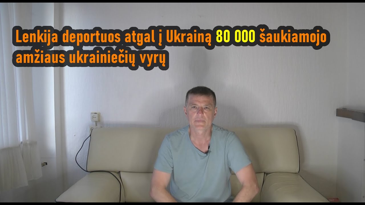 Lenkiją užplūdo Ukrainos prašymai išduoti vyrus, kurie pabėgo nuo karo už kyšius