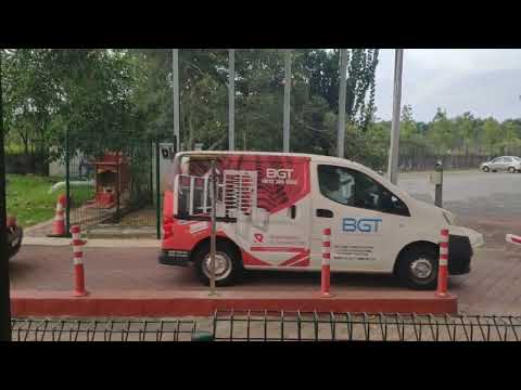 How the Ai ANPR Camera works with barrier gate system