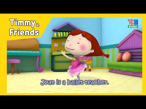 Joan Teaches Sammy Dancing  | Timmy&Friends | Kids Song | YBM Kinder