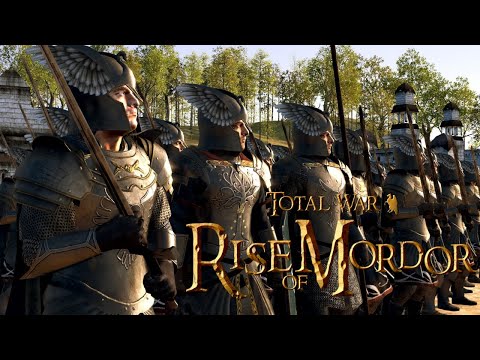 The Knights of Dol Amroth make a Valiant Stand! - Total War Rise of Mordor Multiplayer Siege