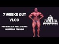 7 WEEKS OUT - PRE WORKOUT MEALS/SUPPS & HAMSTRING TRAINING