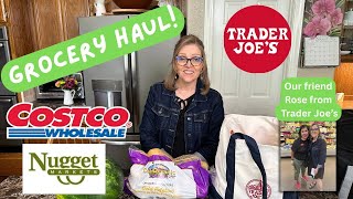 Costco - Trader Joe’s Grocery Haul & also Nugget Market
