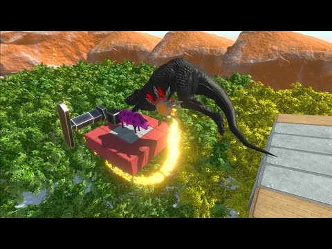 Trap Swing Saw Blade who can pass?? | Animal Revolt Battle Simulator