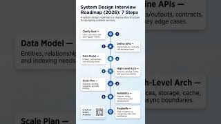 System Design Interview Roadmap 2026 | 7 Steps