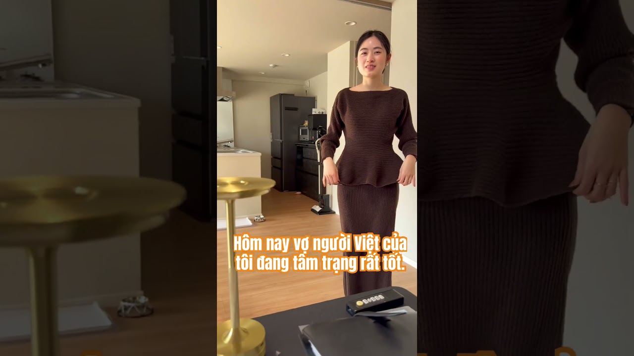 今日は上機嫌なベトナム人妻#日越夫婦#日越カップル#福岡移住