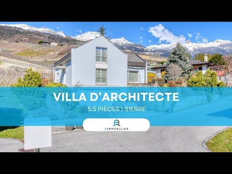 Superbe villa de 5 ½ pièces à Sierre - Valais - Suisse