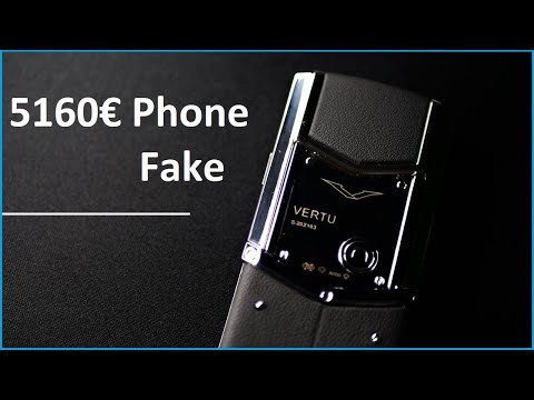 5160€ China Fake getestet - Vertu Signature S Clone für 34€ - Die Luxus Fälschung - Moschuss