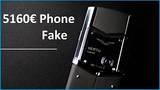 5160€ China Fake getestet - Vertu Signature S Clone für 34€ - Die Luxus Fälschung - Moschuss