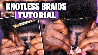 Knotless Braids Tutorial || Beginner Friendly Step-by-Step Method || DIY