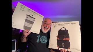 Living In A Bubble Premium Seat Back Storage & Utility Bag - Unboxing & Chat & Install - Vanlife RV