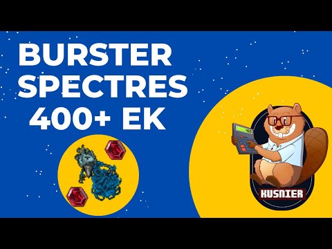 Burster Spectres | 4.5 kk/h raw | 400+ Knight | Tibia Hunting Guide