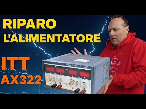 0976: RIPARO L'ALIMENTATORE ITT METRIX AX 322 DUALE 30V 2.5A