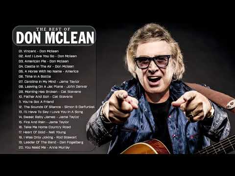 Don Mclean Greatest Hits Full Album 2021 - Best Of Don Mclean Playlist