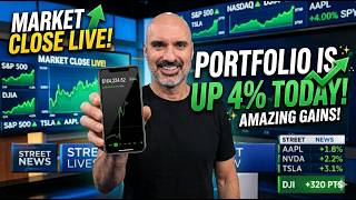 My Portfolio UP 4% Despite The Blockade (LIVE Market Close)