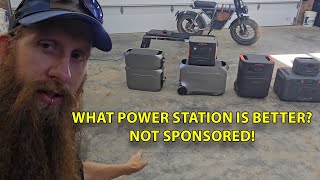 Checking out power stations from all the major brands includ